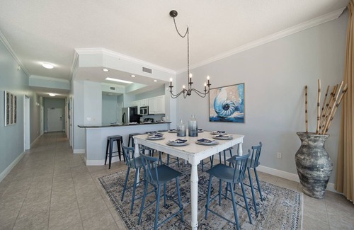 Fort Walton Beach Condo | Waters Edge 603 ~ Direct Ocean Views ~ Top Floor ~ Beach Service