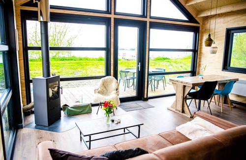 Grou Cabin | Waterside holiday home. Centrally situated in Friesland