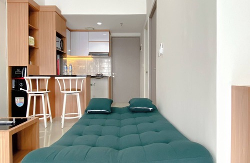 Cikarang Apartment | Well Furnished And Spacious 1Br Vasanta Innopark Apartment