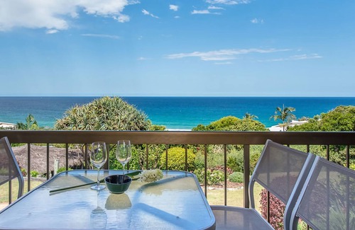 Sunshine Beach Apartment | Whale season is upon us, watch from your balcony