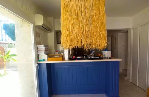 Alacati Villa | White Stone Villa with Pool