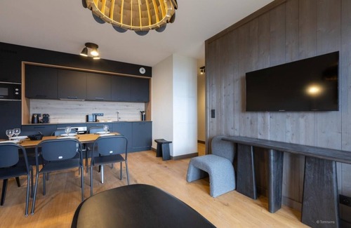 Peisey-Nancroix Apartment | Wifi, 100m from ski slopes, sauna, hammam, parking, tv, ski locker, 36-44m², Peisey-Vallandry