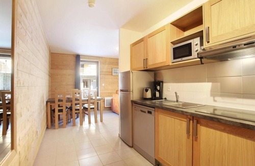 La Clusaz Apartment | Wifi, 50m from ski slopes, fitness, sauna, hammam, tv, ski locker, 70m², La Clusaz