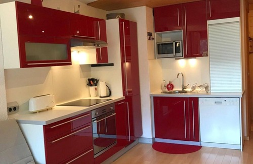 Correncon-en-Vercors Apartment | Wifi, ski-in/ski-out & foot of the slopes, 2nd floor, balcony, tv, ski locker, 48m², Villard de Lans