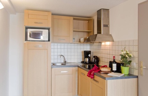 Plagne Centre Apartment | Wifi, ski-in/ski-out & foot of the slopes, fitness, tv, ski locker, 60m², La Plagne