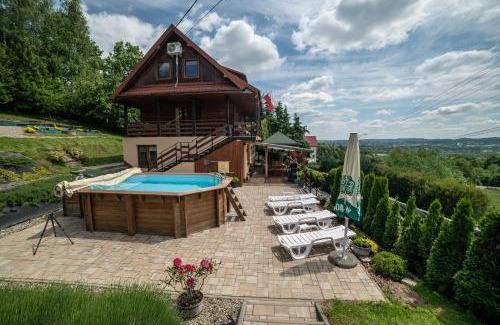 Zakliczyn Villa | Willa Sulimówka - Noclegi Zakliczyn dom basen bania sauna SPA