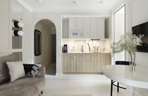 Kamienny Potok Apartment | Willa Szwarc cozy gray apartment