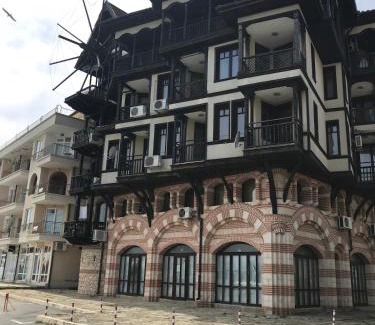 Nessebar New Town Apartment | Windmill Nessebar studio with sea view