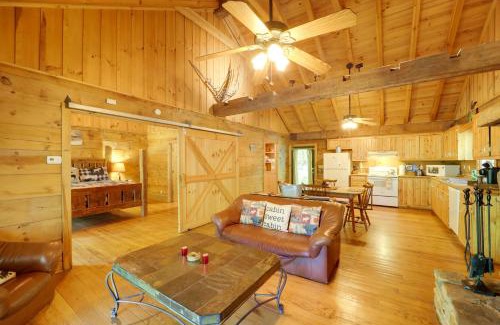 Vein Mountain House | Winter Hiking and Hot Tub Soaks! Marion Mtn Cabin