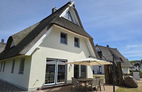 Am Salzhaff House | Wippezogel - Ferienhaus mit Sauna, Kamin und Meerblick