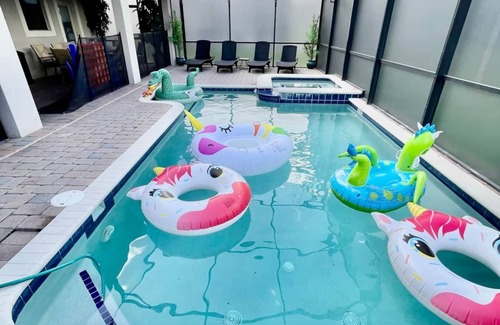 Davenport Villa | Wizards Welcome of ChampionsGate Luxury Themed Vacation Home Pool Arcade Resort