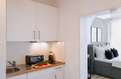 Wismar Apartment | Wohntraum für 3 mit Blick auf den Wismarer Hafen