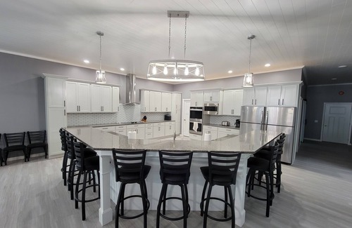 Longville House | Woman Lake Beach House - Family Reunion - Private 100' Wide Beach