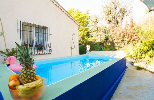 Mouans-Sartoux Villa | Wonderful private villa for 4 people with private pool, A/C, WIFI, TV, terrace and pets allowed