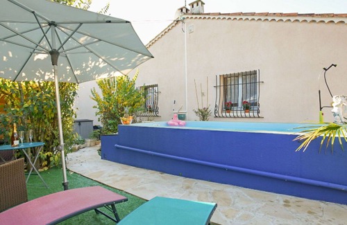 Mouans-Sartoux Villa | Wonderful private villa for 4 people with private pool, A/C, WIFI, TV, terrace and pets allowed