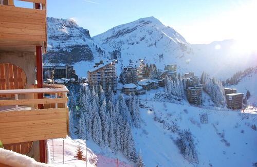 Avoriaz Apartment | Wonderful apartment with panoramic view and swimming pool inside