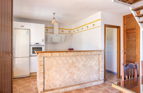 Sanlucar la Mayor House | Wonderful private villa for 6 people with A/C, WIFI, private pool, TV, patio and pets allowed