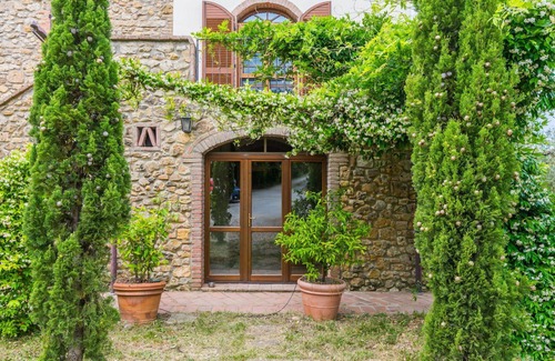 Guardistallo House | Wonderful private villa with private pool, A/C, WIFI, TV, patio, panoramic view and parking