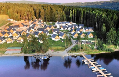 Frymburk House | Wonderful private villa for 8 people with WIFI, TV, terrace, pets allowed and parking