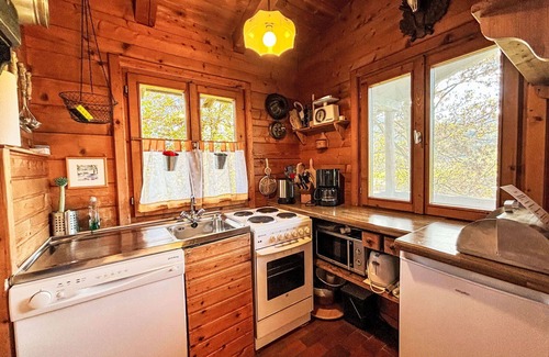 Sankt Martin am Grimming House | Wonderful private villa for 4 guests with TV, patio and panoramic view