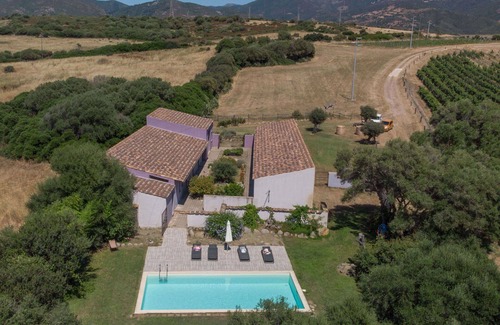 Viddalba House | Wonderful private villa with A/C, WIFI, private pool, TV, patio, pets allowed and panoramic view