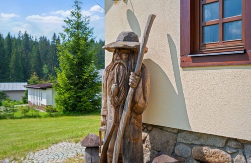 Harrachov House | Wonderful private villa for 28 people with WIFI, TV, patio, panoramic view and parking