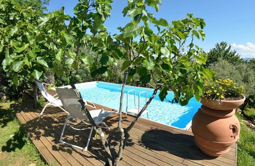 Vicopelago Villa | Wonderful private villa with private pool, A/C, internet, TV, patio, panoramic view, close to Lucca