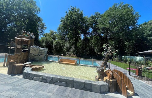 Bosgebied Hoenderloo House | Wonderful private villa for 4 people with WIFI, A/C, pool, TV, terrace, pets allowed and parking