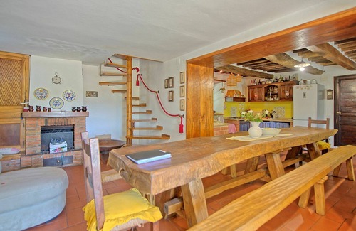 San Pietro a Cegliolo Villa | Wonderful private villa with private pool, A/C, WIFI, TV and panoramic view, close to Cortona