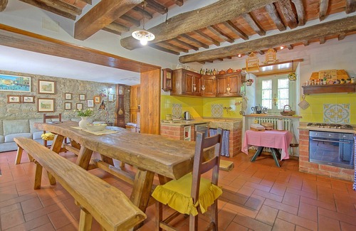 San Pietro a Cegliolo Villa | Wonderful private villa with private pool, A/C, WIFI, TV and panoramic view, close to Cortona