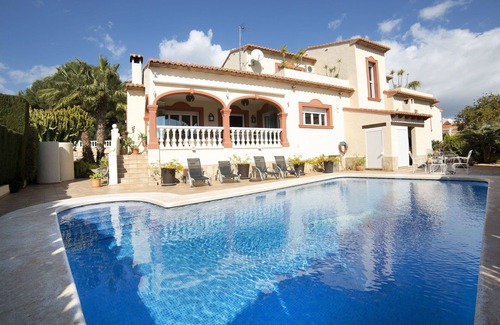 Calpe Villa | Wonderful private villa for 8 guests with A/C, WIFI, private pool, TV and terrace