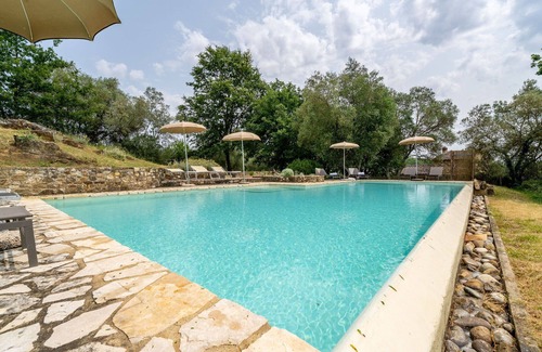 Lilliano Villa | Wonderful villa for 10 guests with WIFI, A/C, private pool, TV and panoramic view