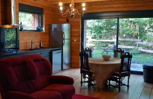 Orcival House | Wooden house in the fields