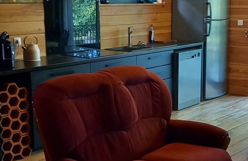 Orcival House | Wooden house in the fields