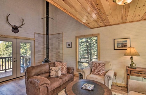Indian Mountain House | Woodsy Cabin Hideaway with Deck Hike, Fish, Escape