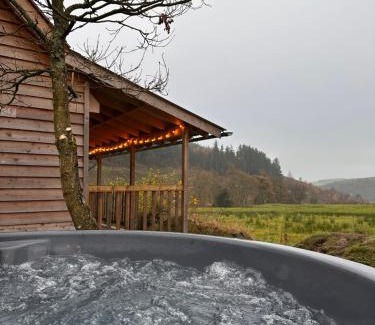 Llandrindod Wells Ski Chalet | Woolly Wood Cabins - Bryn