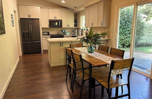 McKinleyville House | Work at home in this remodeled/newly furnished house; fully fenced/private yard