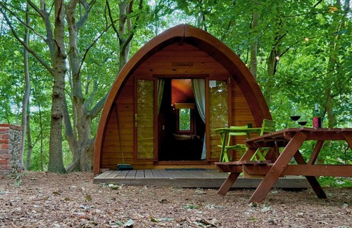West Stow House | Wulfrun Pod - in a calm woodland setting- ready for glamping?