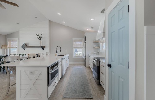 Village of Stump Sound House | Wynd Swept # 111 Oceanfront House, Pool, Tennis courts, kayak launch!