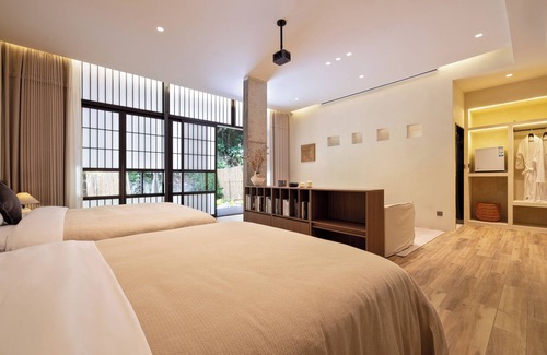 Qingxin Xian Hotel | Xiyang Yishan Quiet Private Onsen Country Style Vacation Courtyard