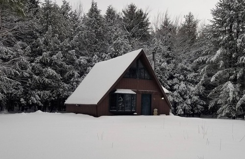 Jewett Cabin | YAYFrame - Catskills Mountains Cozy Cabin Getaway