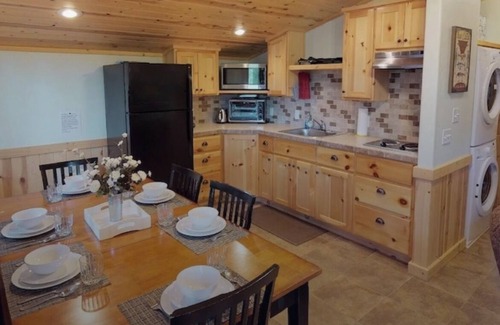 Island Park Apartment | YELLOWSTONE'S 2 bedroom, 2 bathroom upstairs loft. DOG FRIENDLY. Close shopping!