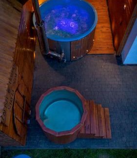Orzysz Villa | ZACISZE W OGRÓDKU Dom z balią i sauną