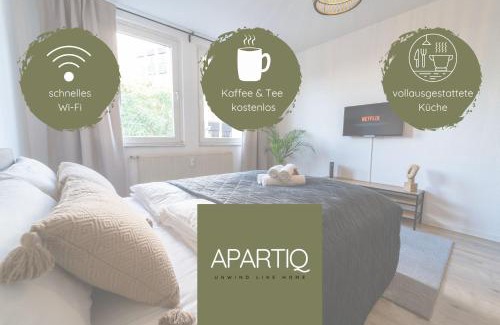 Suedviertel Apartment | Zentral & Modern nahe Hauptbahnhof mit Privatparkplatz & schnellem WLAN