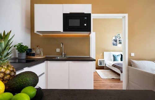Nauwieser Viertel Apartment | Zentrales 40-qm-city-apartment für 3 Pers