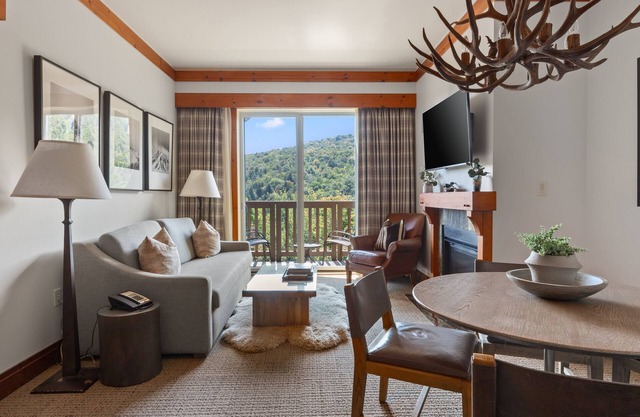 #1537A | 2bdrm | Inside Main Lodge Spruce Peak | 5th Floor Mount Mansfield Views