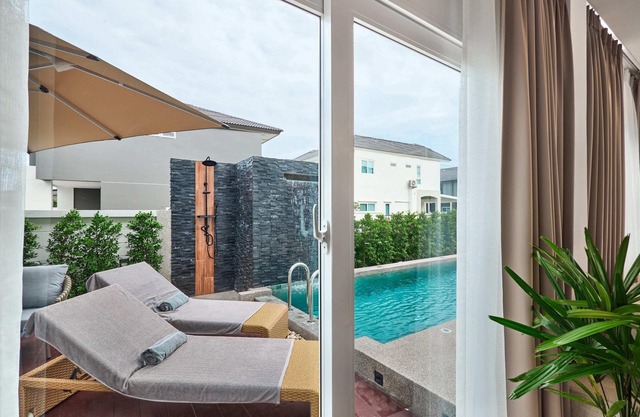 15min to Kata, 7min to closest beach - new pool villan