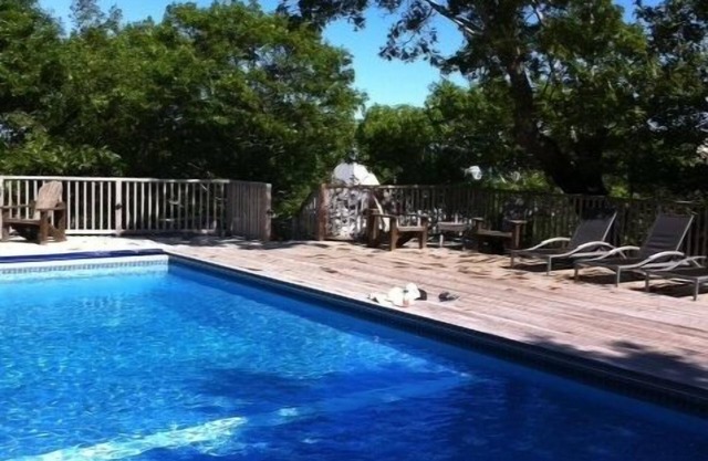 2 Bed East End Condo with assn. Pool w/Great Deck & Private Patio for unit 7!