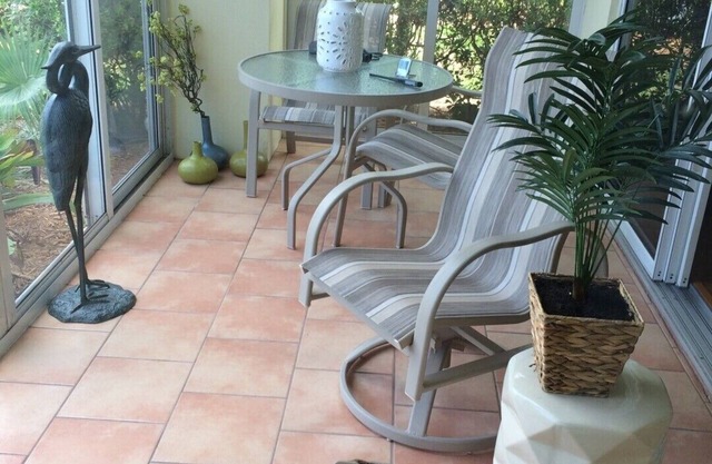 2 Bedroom Ground Floor Condo in Osprey - lots of light & beautiful water view!