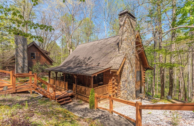 2 Side-By-Side Cabins/Sleeps 25/Hot Tubs/Fire Pits/Pool Table/Easy access